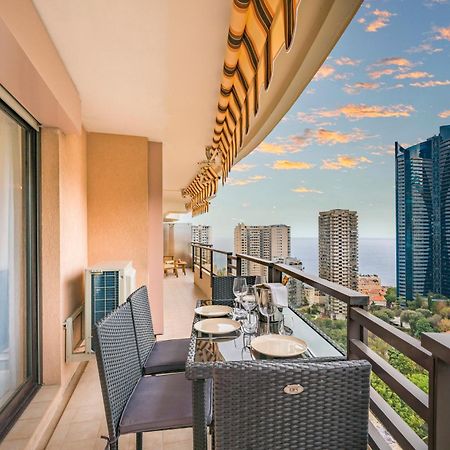 5mn Monaco - Vue mer - Parking - Piscine - BB Daire Beausoleil Dış mekan fotoğraf