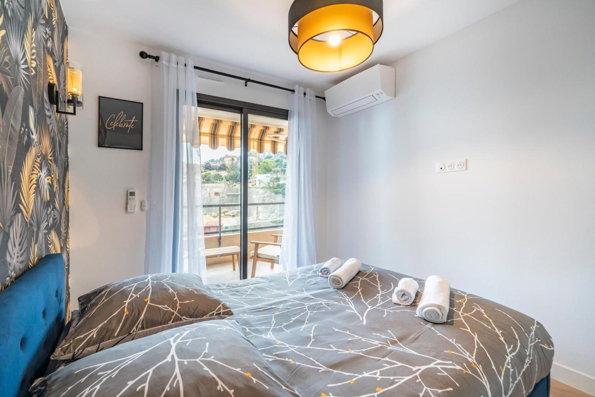 5mn Monaco - Vue mer - Parking - Piscine - BB Daire Beausoleil Dış mekan fotoğraf
