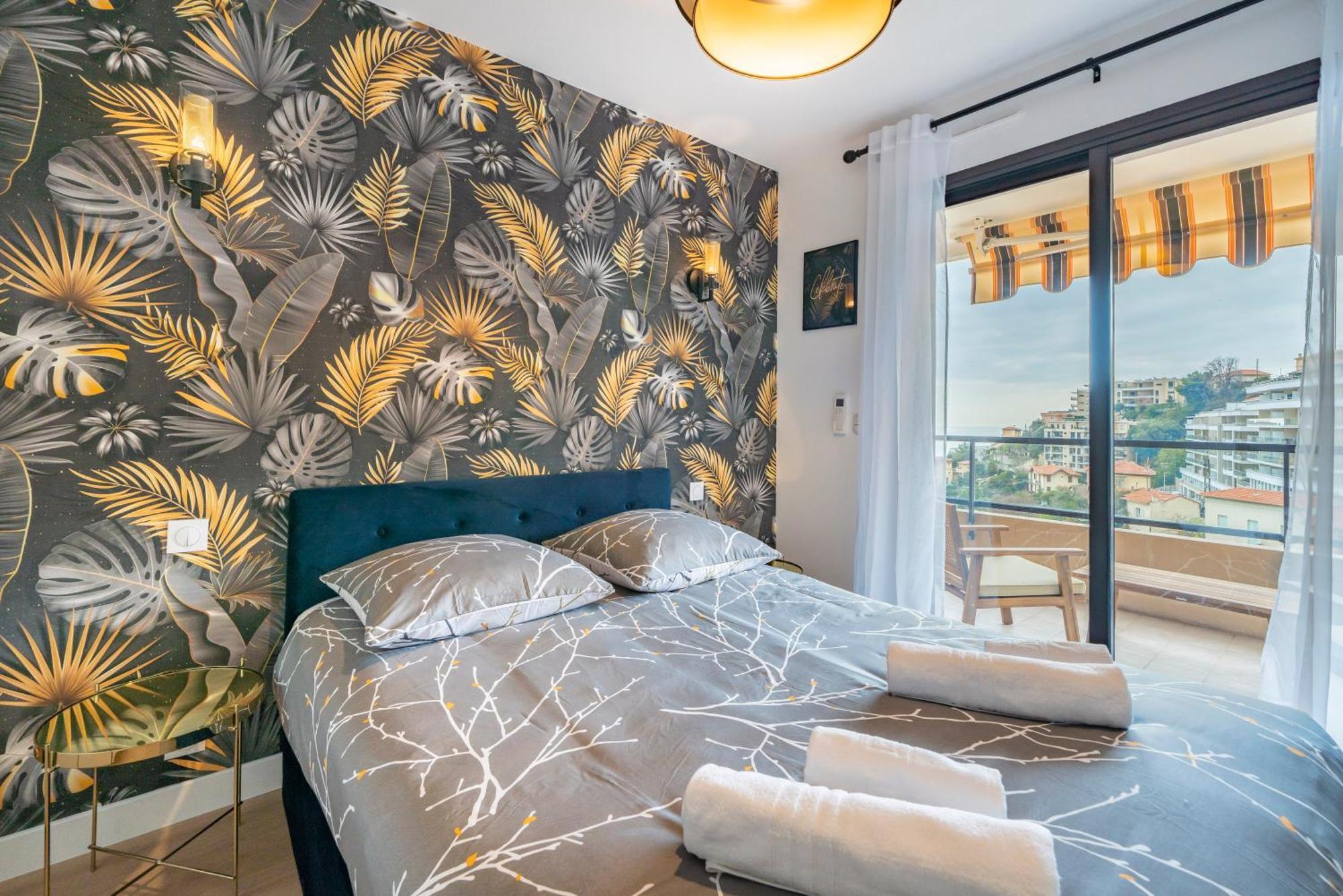 5mn Monaco - Vue mer - Parking - Piscine - BB Daire Beausoleil Dış mekan fotoğraf